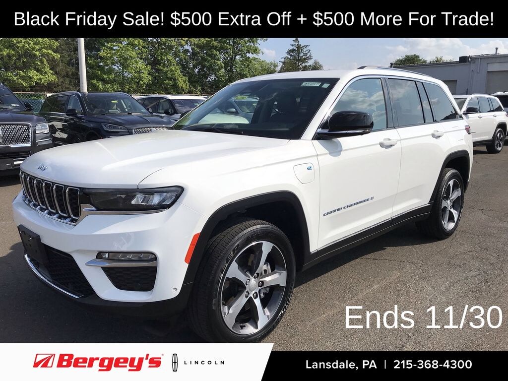 Used 2023 Jeep Grand Cherokee 4xe 2.0L 4WD w/ Luxury Tech II Pkg SUV