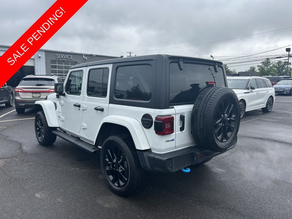 Used 2022 Jeep Wrangler Unlimited 4xe 2.0L 4WD Sahara Hard Top w/ Cold Weather & Advanced Safety Pkg SUV