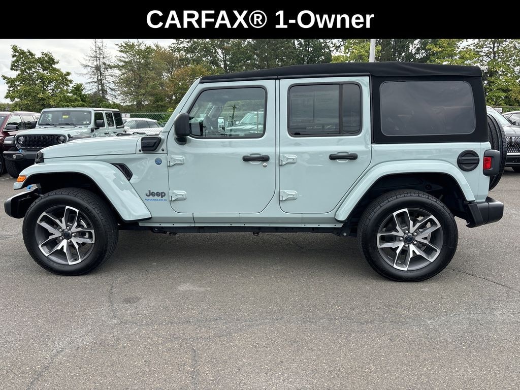 Used 2024 Jeep Wrangler Unlimited 4xe 2.0L 4WD Sport S Soft Top w/ Convenience Pkg SUV