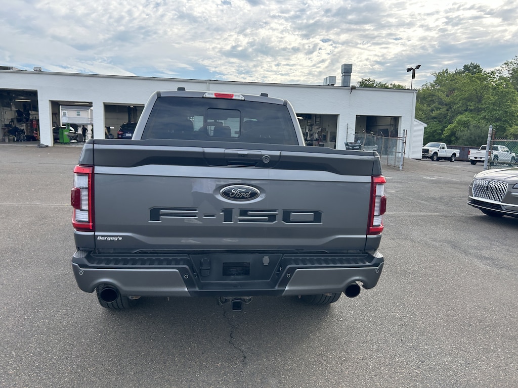 Used 2023 Ford F-150 3.5L 4WD Lariat PowerBoost w/ Black Appearance & Sport Pkg Truck SuperCrew Cab