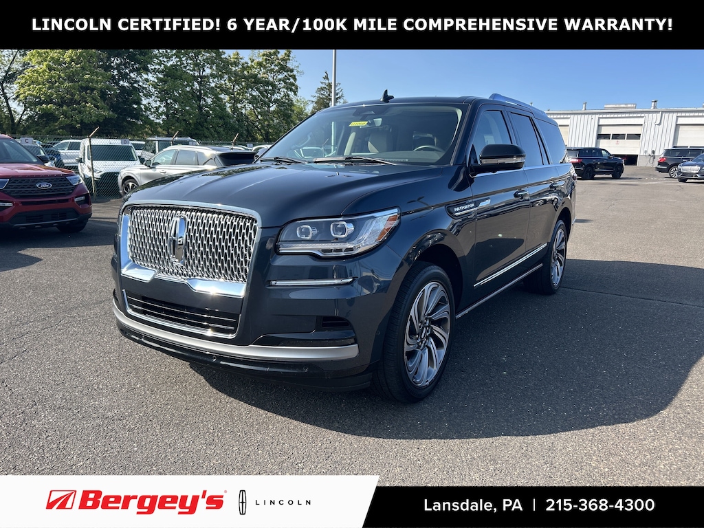 Certified 2024 Lincoln Navigator 3.5T 4WD Premiere w/ Plus Exterior Pkg SUV