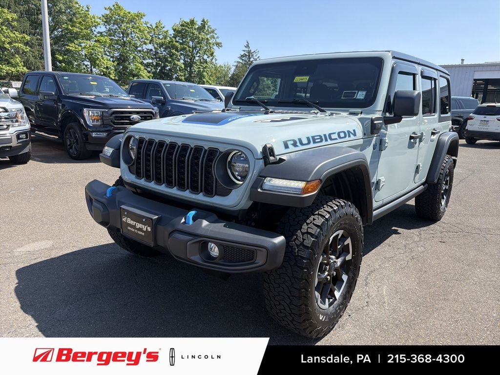 Used 2024 Jeep Wrangler Unlimited 4xe 2.0L 4WD Rubicon Hard Top w/ Convenience Pkg SUV