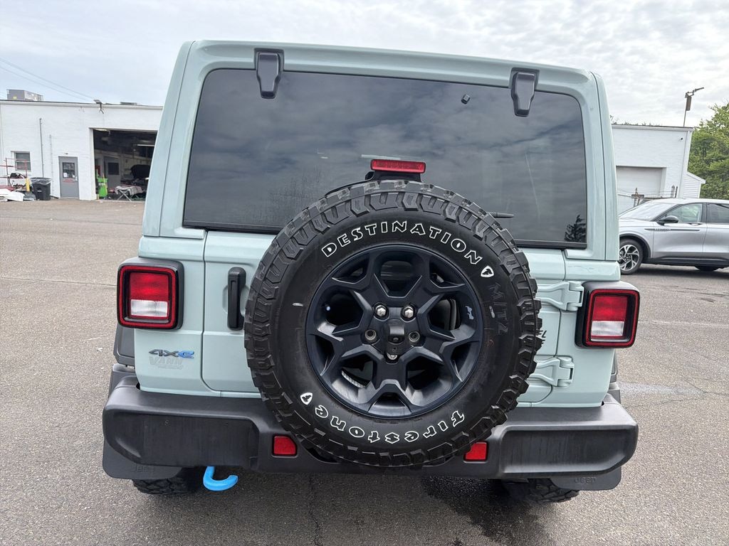 Used 2023 Jeep Wrangler Unlimited 4xe 2.0L 4WD Willys Sky Top w/ Convenience & Cold Weather Pkg SUV