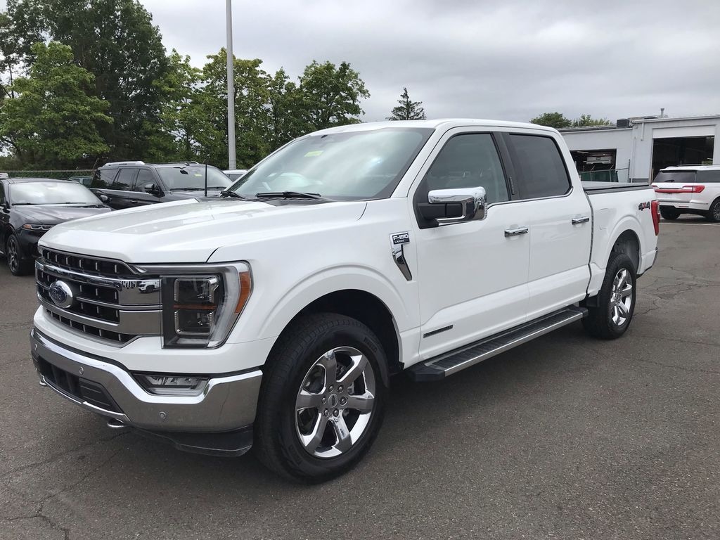 Used 2023 Ford F-150 3.5L Lariat 4WD w/ Bed Utility & Trailer Tow Pkg Truck SuperCrew Cab