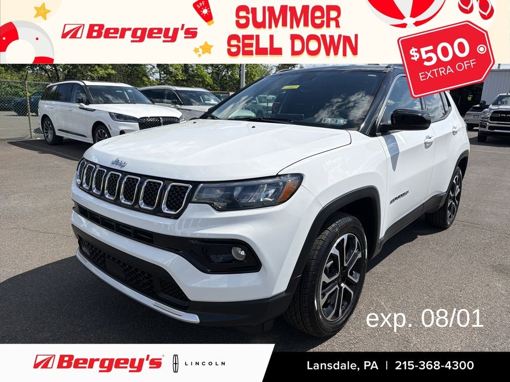 Used 2023 Jeep Compass 2.0L 4WD Limited w/ Heated Seats SUV