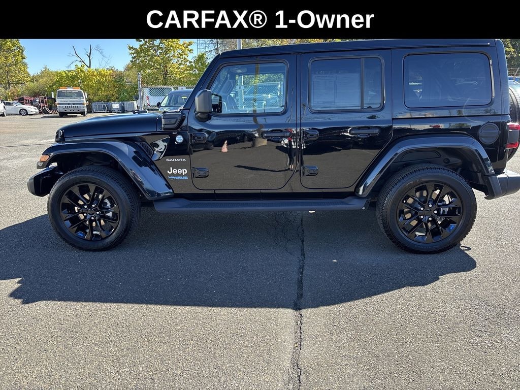 Used 2022 Jeep Wrangler Unlimited 4xe 2.0L 4WD Sahara Sky Top w/ Cold Weather Pkg SUV