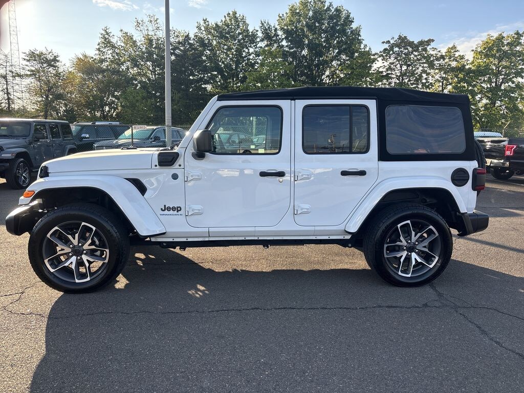 Used 2024 Jeep Wrangler Unlimited 4xe 2.0L 4WD Sport S Soft Top w/ Convenience & Safety Group SUV
