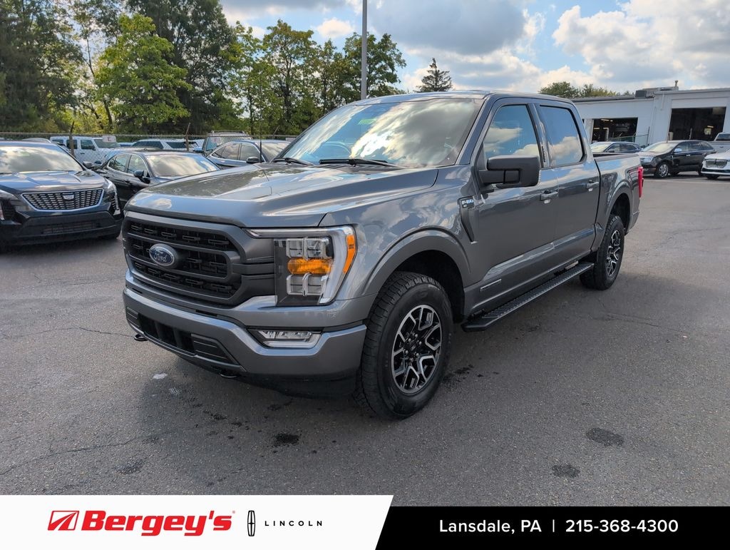 Used 2023 Ford F-150 3.5L XLT 4WD w/ XLT Sport Appearance, Bed Utility, & FX4 Off Road Pkg Truck SuperCrew Cab