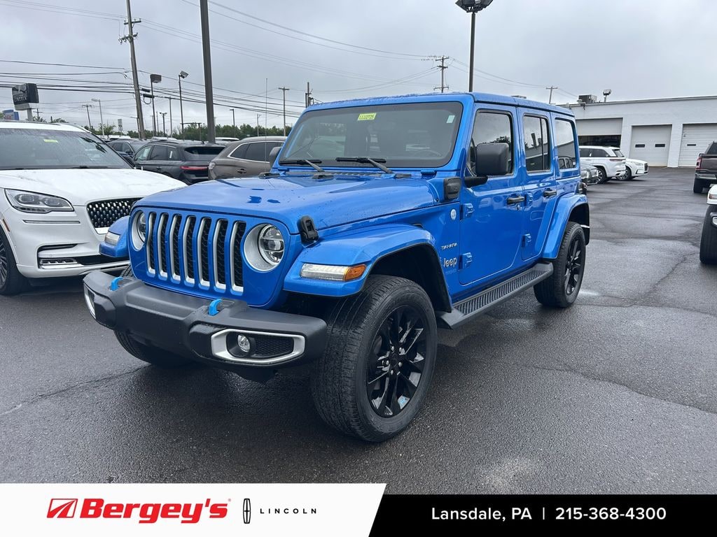 Used 2022 Jeep Wrangler Unlimited 4xe 2.0L 4WD Sahara w/ Cold Weather & Safety Pkg SUV