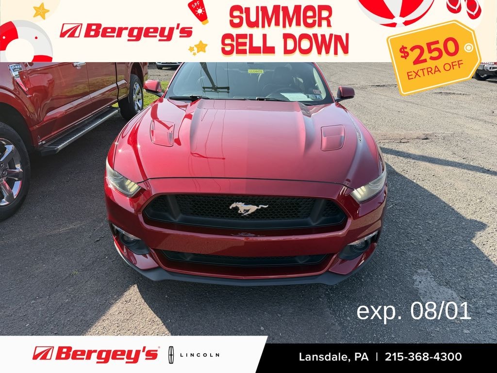 Used 2016 Ford Mustang 5.0L RWD GT Premium Coupe w/ Heated & Cooled Seats Coupe