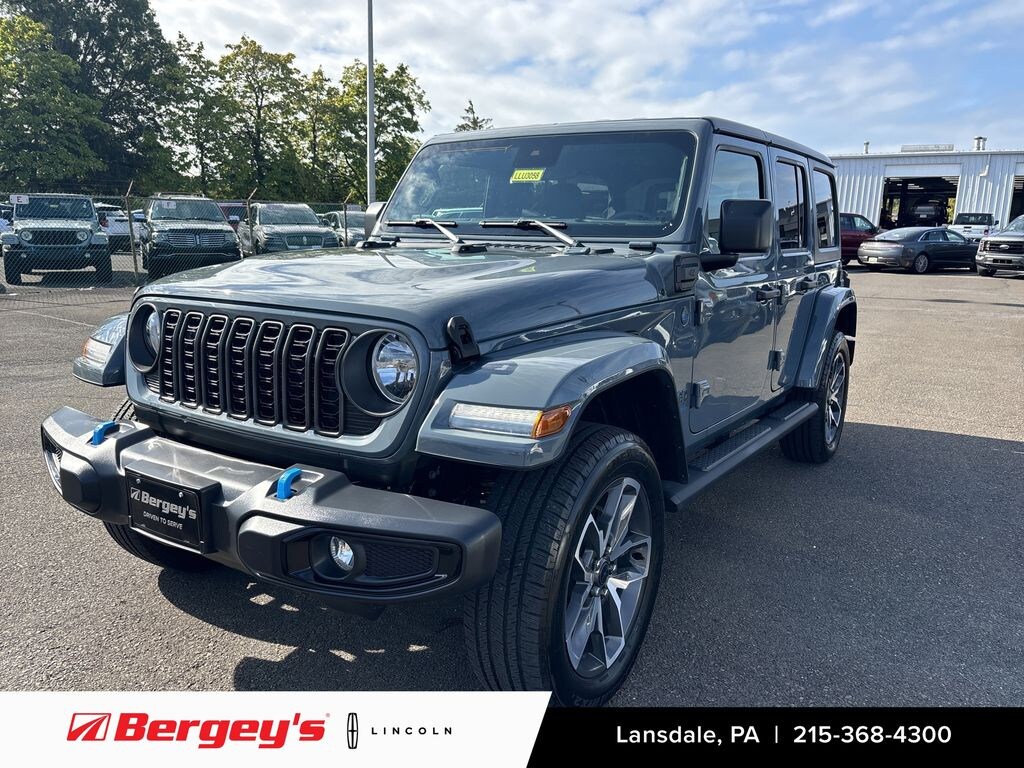 Used 2024 Jeep Wrangler Unlimited 4xe 2.0L 4WD Sport S w/ Tech & Convenience Group SUV