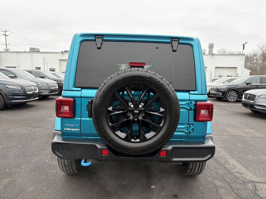 Used 2024 Jeep Wrangler Unlimited 4xe 2.0L 4WD Sahara Hard Top w/ Safety & Technology Pkg SUV