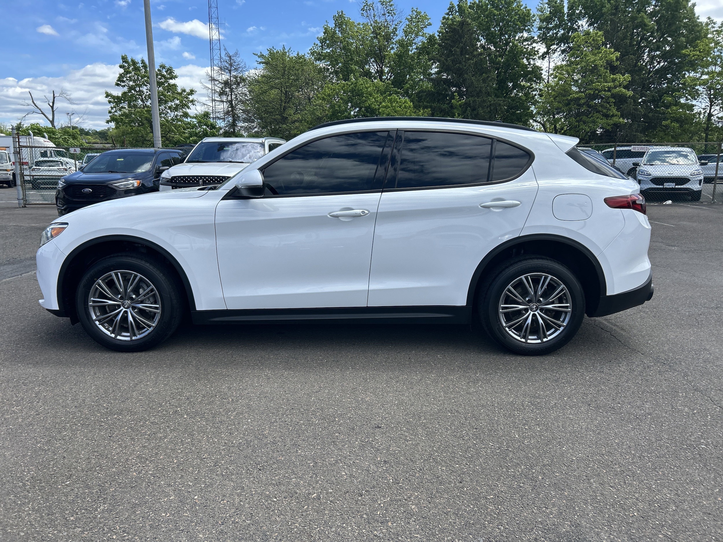 Used 2022 Alfa Romeo Stelvio Base with VIN ZASPAKAN4N7D32756 for sale in Lansdale, PA