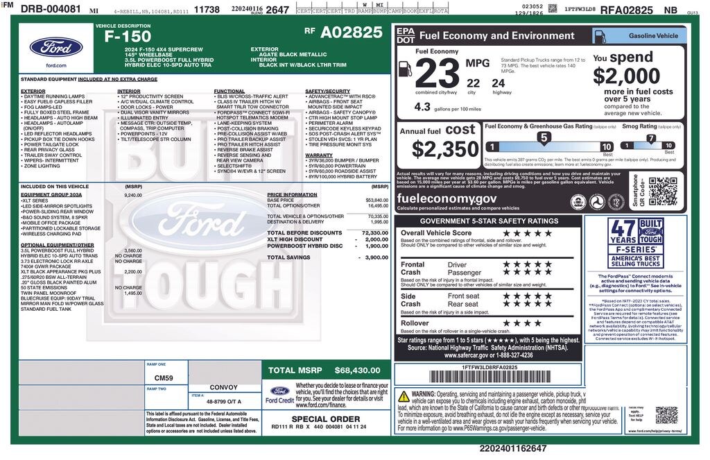 Used 2024 Ford F-150 XLT Truck