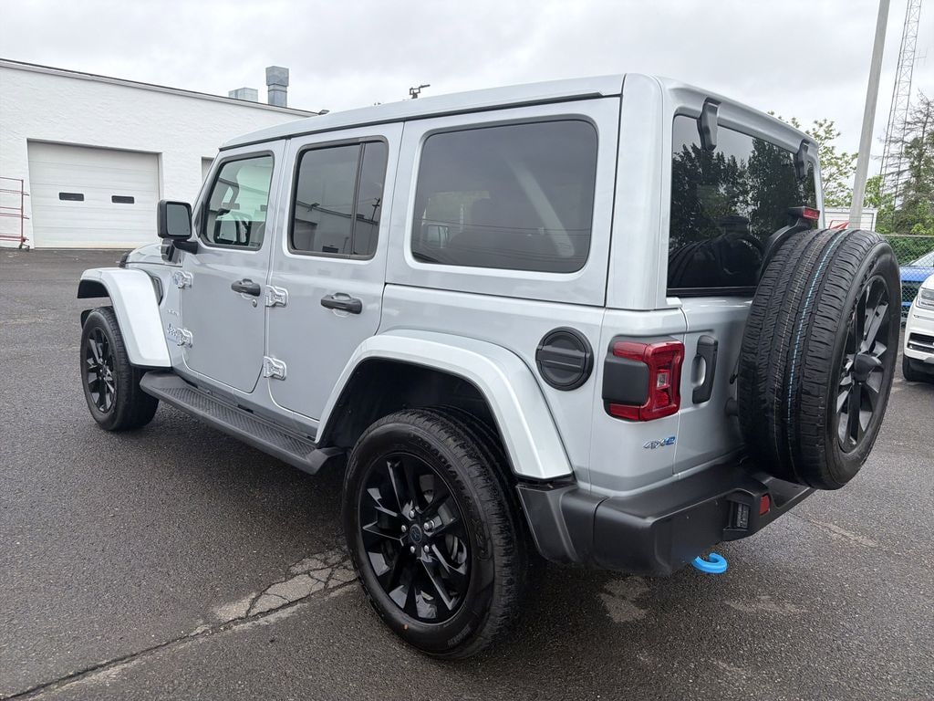 Used 2024 Jeep Wrangler Unlimited 4xe 2.0L 4WD Sahara Sky Top w/ Technology Pkg SUV