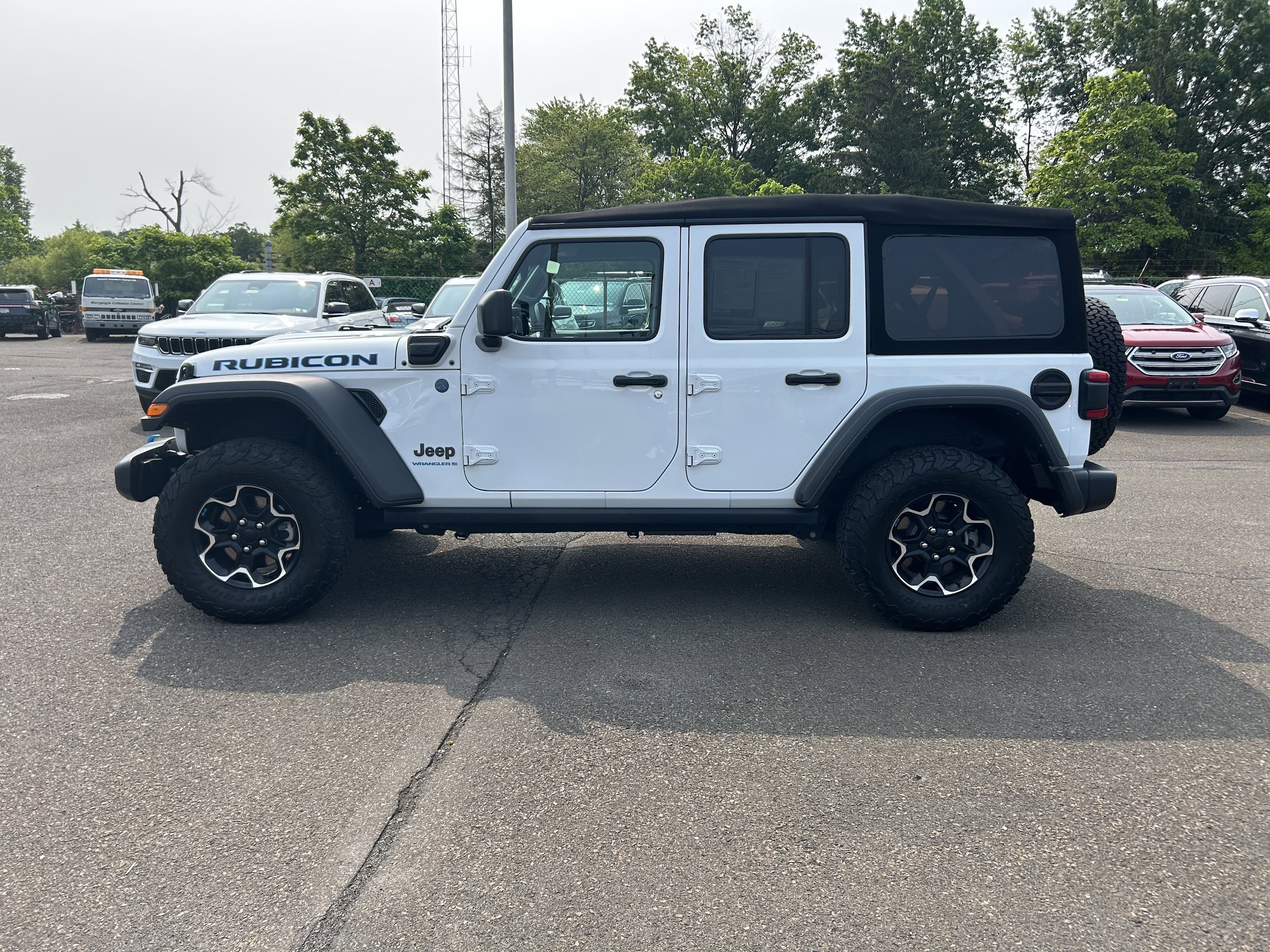 Used 2023 Jeep Wrangler 4xe Rubicon 4XE with VIN 1C4JJXR60PW514276 for sale in Lansdale, PA