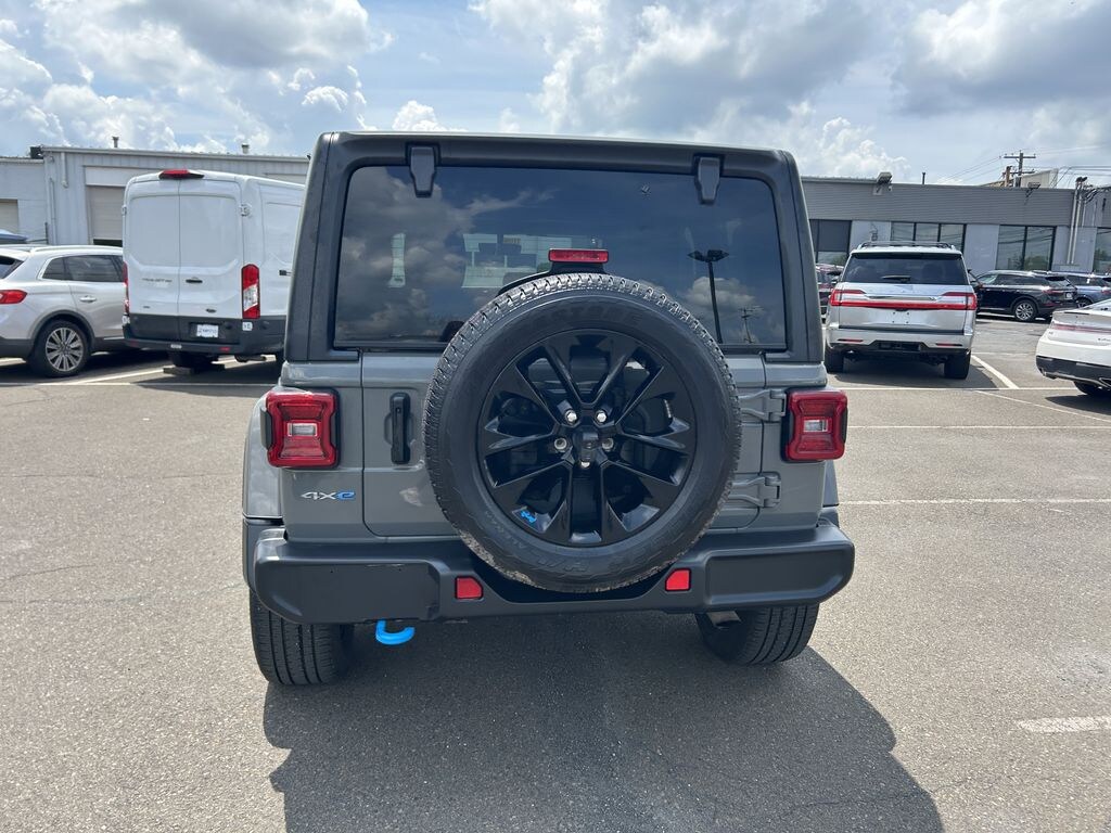 Used 2022 Jeep Wrangler Unlimited 4xe 2.0L 4WD Sahara Hard Top w/ Cold Weather Pkg SUV