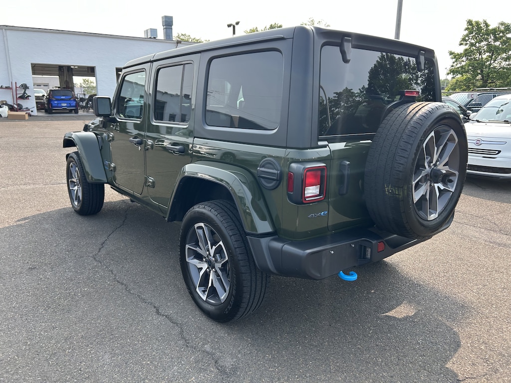Used 2024 Jeep Wrangler 4xe 2.0L 4WD Sport S Hard Top w/ Heated Seats & Nav SUV