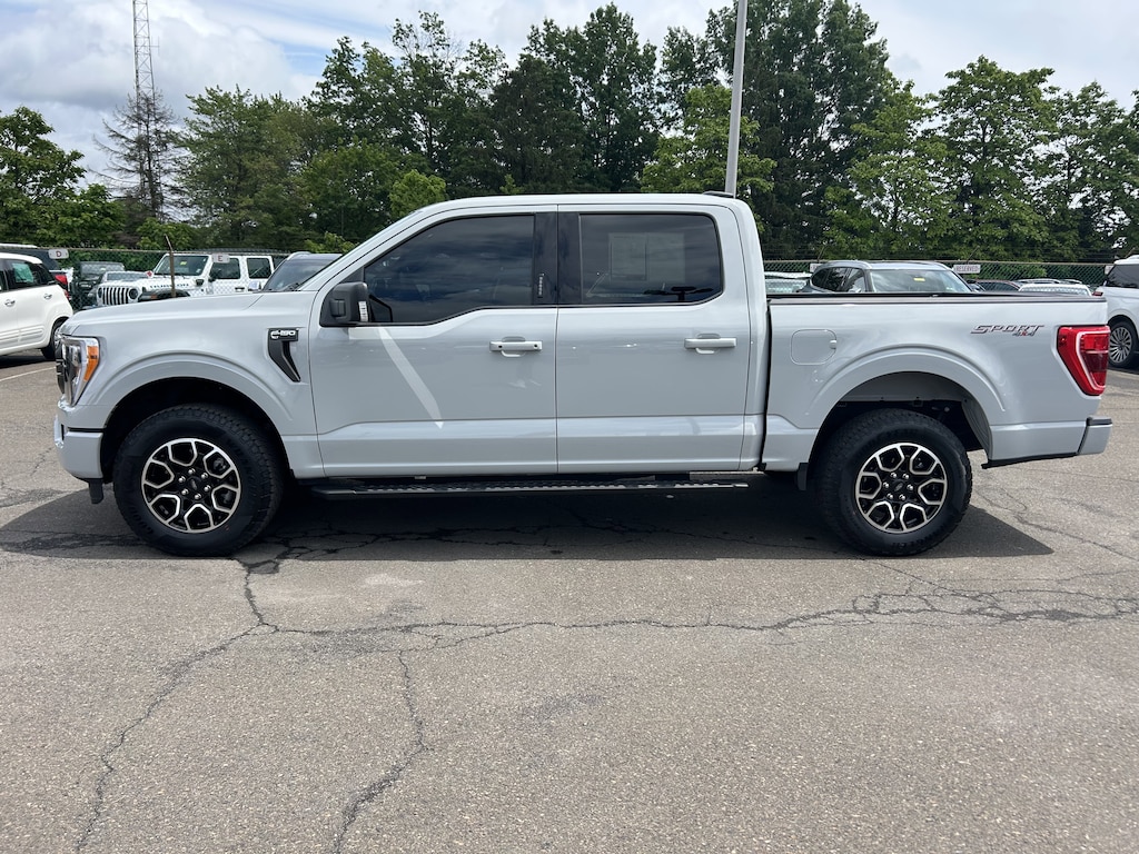 Used 2023 Ford F-150 2.7T 4WD XLT w/ Bed Utility Pkg Truck SuperCrew Cab