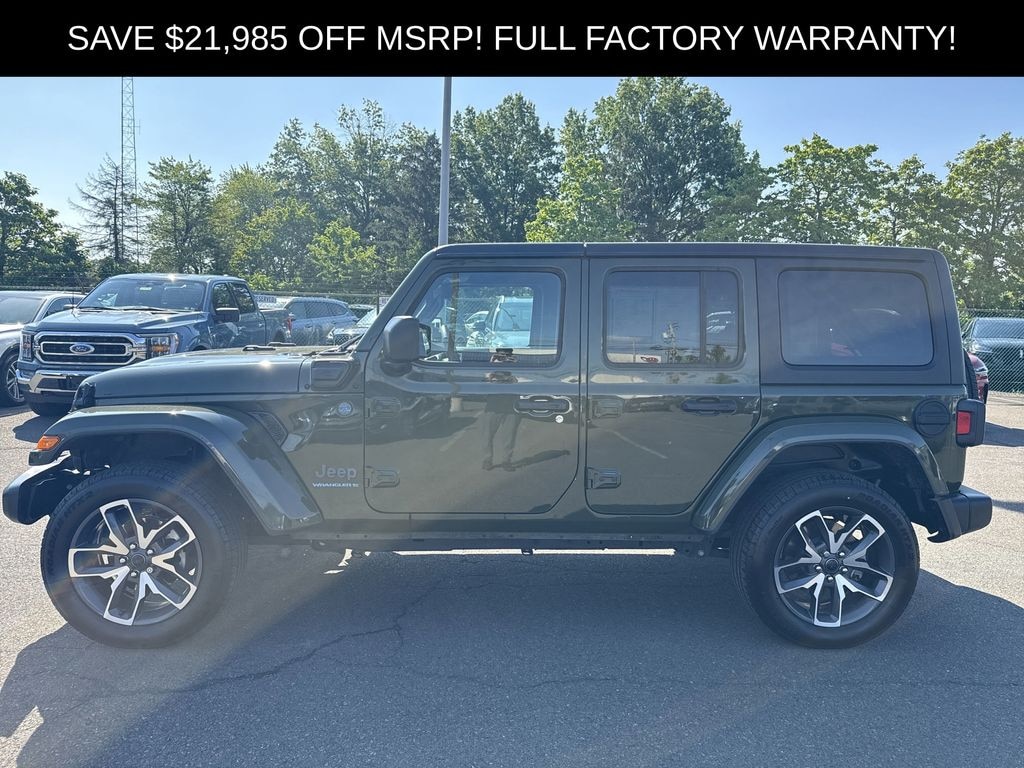 Used 2024 Jeep Wrangler Unlimited 4xe 2.0L 4WD Sport S Hard Top w/ Convenience Pkg SUV