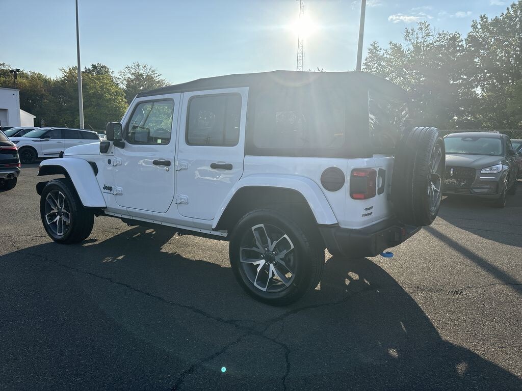 Used 2024 Jeep Wrangler Unlimited 4xe 2.0L 4WD Sport S Soft Top w/ Convenience & Safety Group SUV