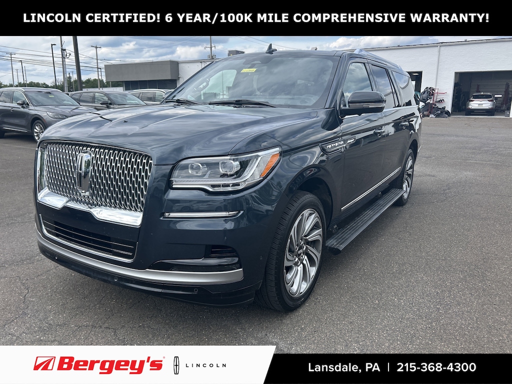 Certified 2024 Lincoln Navigator L 3.5T 4WD Reserve w/ Luxury Pkg SUV