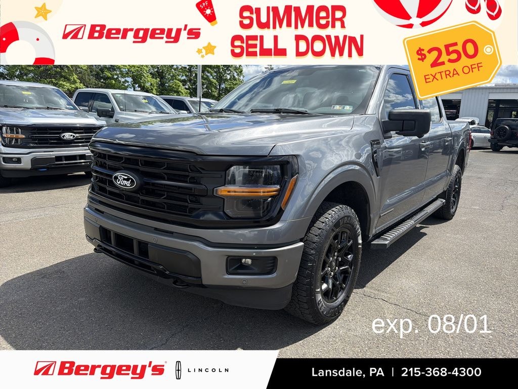 Used 2024 Ford F-150 3.5L 4WD XLT PowerBoost w/ Bed Utility & Mobile Office Pkg Truck