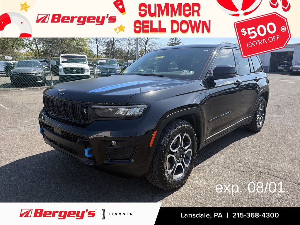 Used 2022 Jeep Grand Cherokee 4xe 2.0L 4WD Trailhawk w/ Advanced Pro Tech Group II & Luxury Tech Group II SUV
