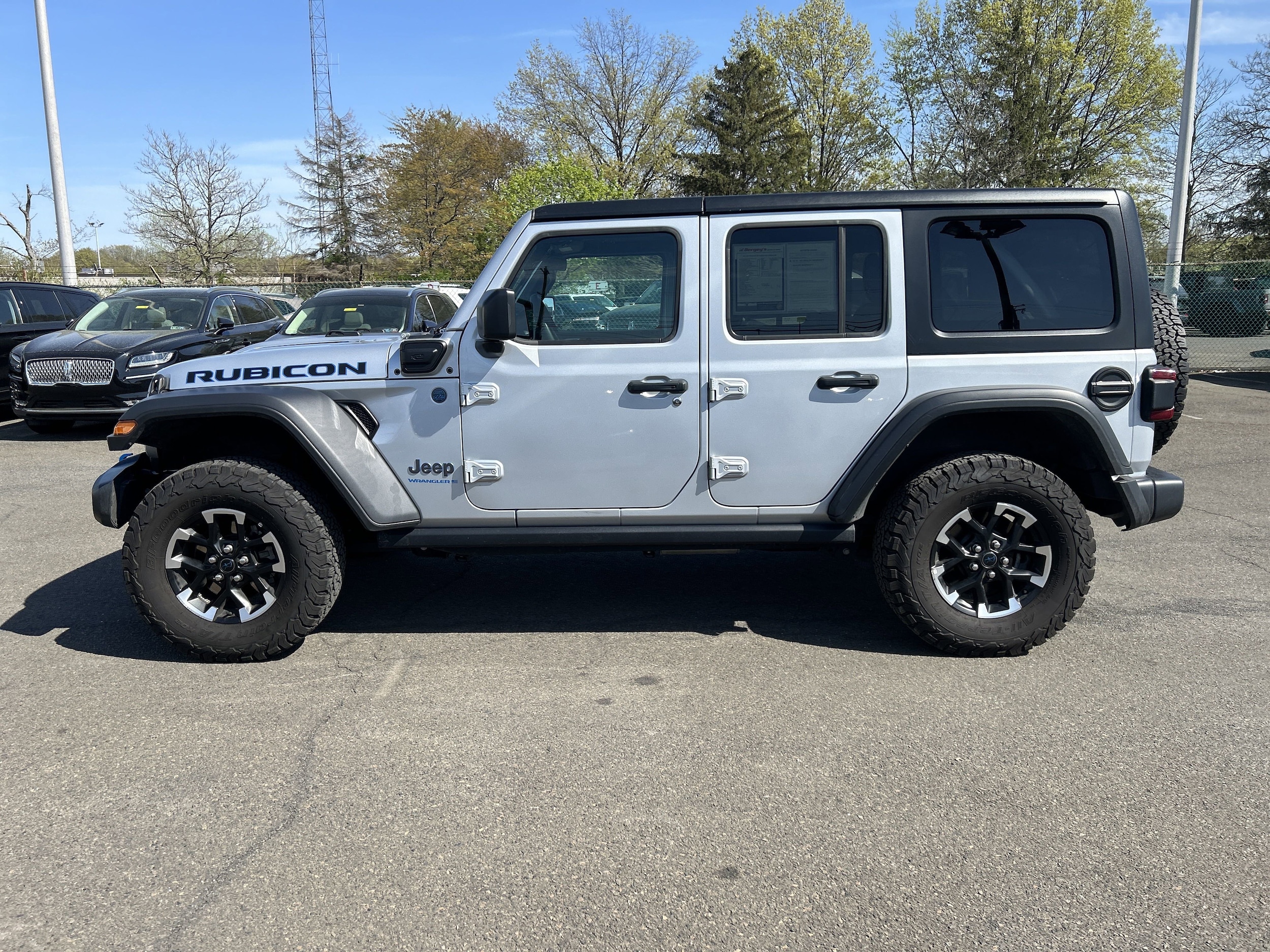 Used 2024 Jeep Wrangler 4xe Rubicon 4XE with VIN 1C4RJXR65RW208079 for sale in Lansdale, PA