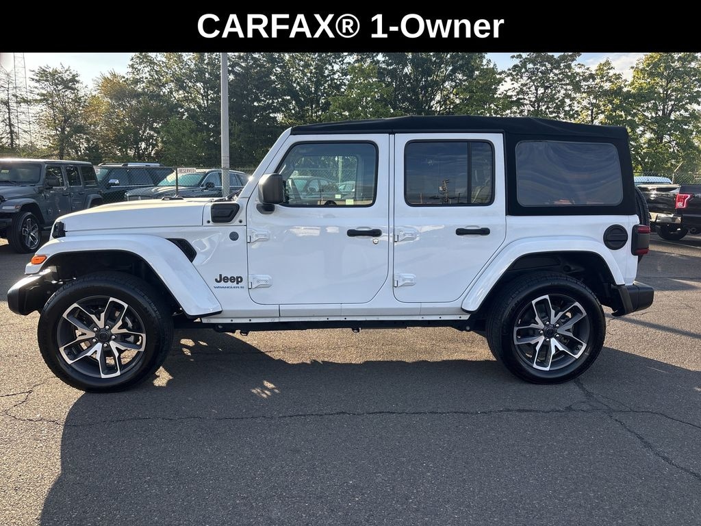 Used 2024 Jeep Wrangler Unlimited 4xe 2.0L 4WD Sport S Soft Top w/ Convenience & Safety Group SUV