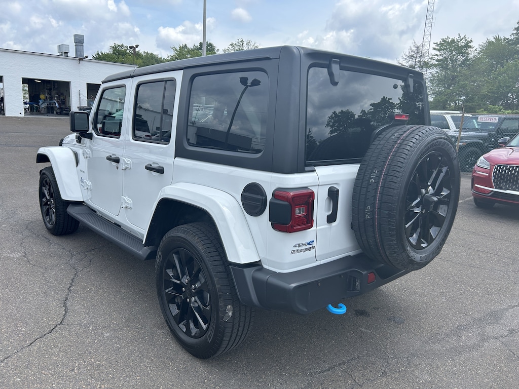 Used 2022 Jeep Wrangler Unlimited 4xe 2.0L 4WD Sahara Hard Top w/ Cold Weather Pkg SUV