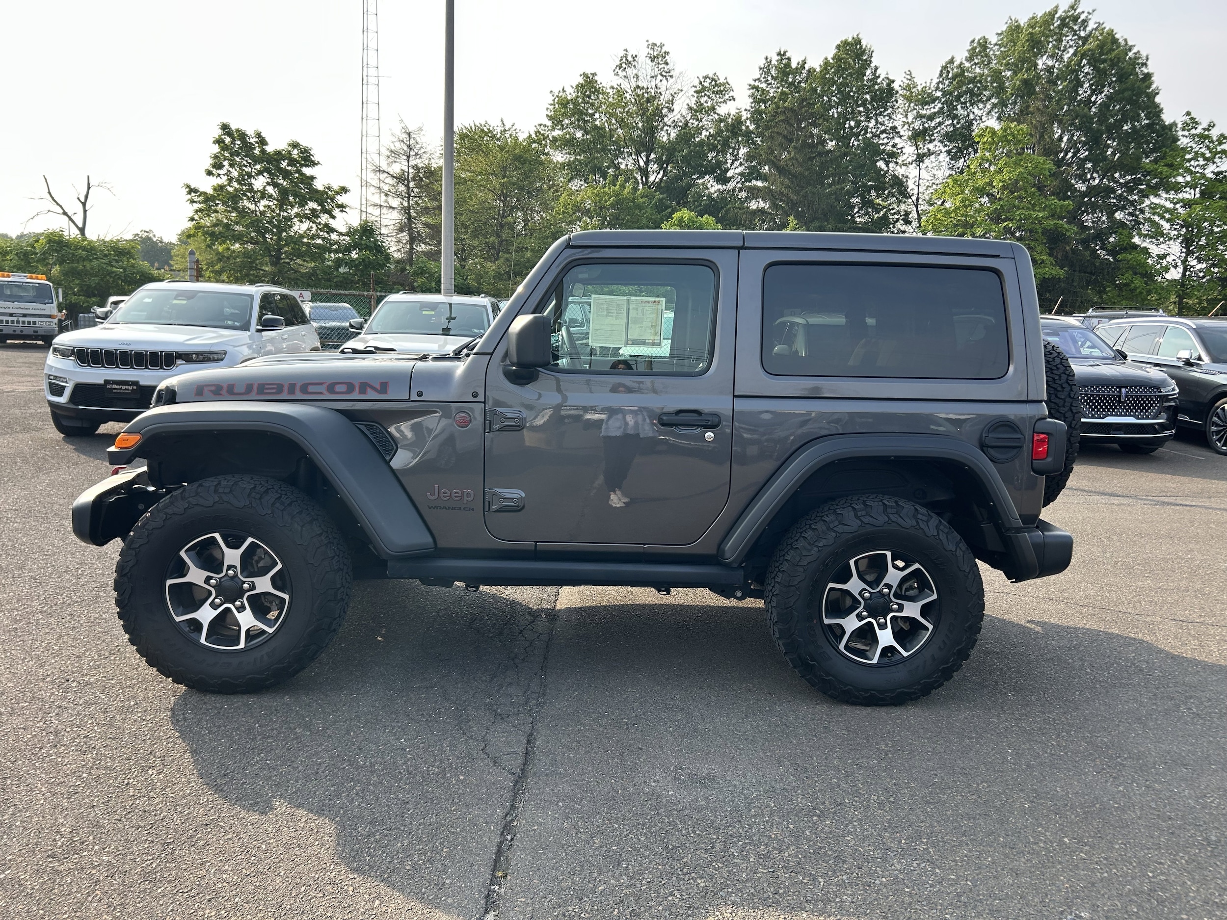 Used 2021 Jeep Wrangler Rubicon with VIN 1C4HJXCG6MW842233 for sale in Lansdale, PA