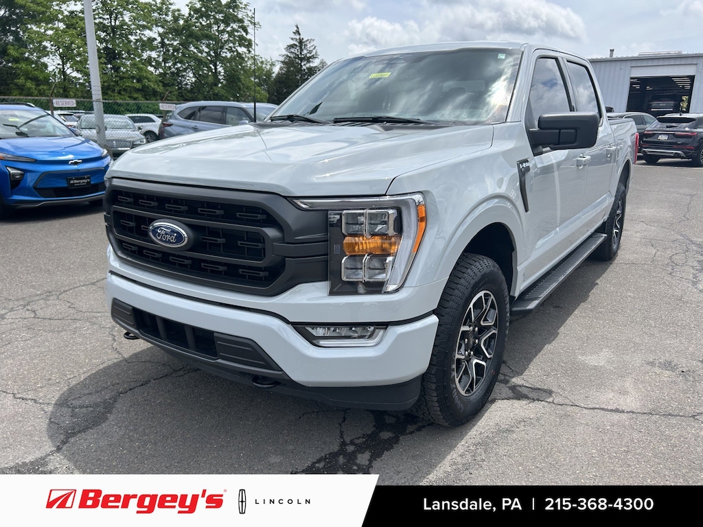 Used 2023 Ford F-150 2.7T 4WD XLT w/ Bed Utility Pkg Truck SuperCrew Cab