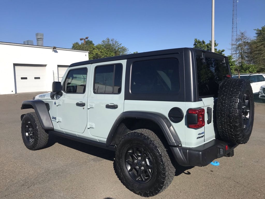 Used 2024 Jeep Wrangler 4xe 2.0L 4WD Willys Hard Top w/ Safety & Convenience Group SUV