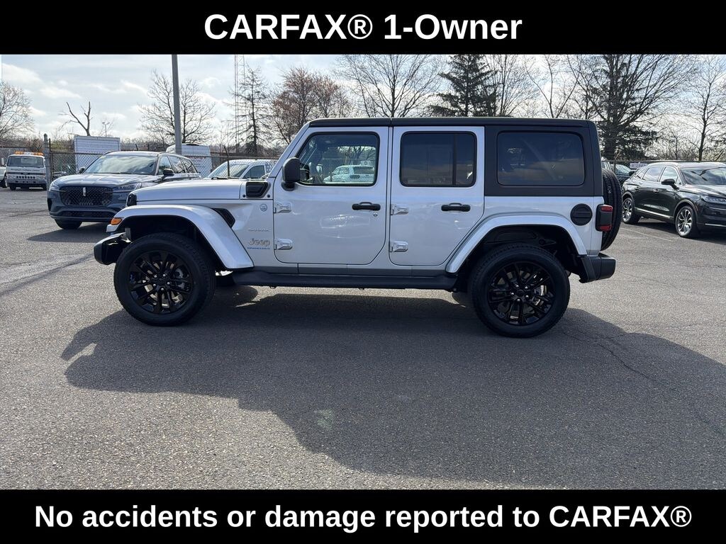 Used 2023 Jeep Wrangler Unlimited 4xe 2.0L 4WD Sahara Hard Top w/ Cold Weather Pkg SUV