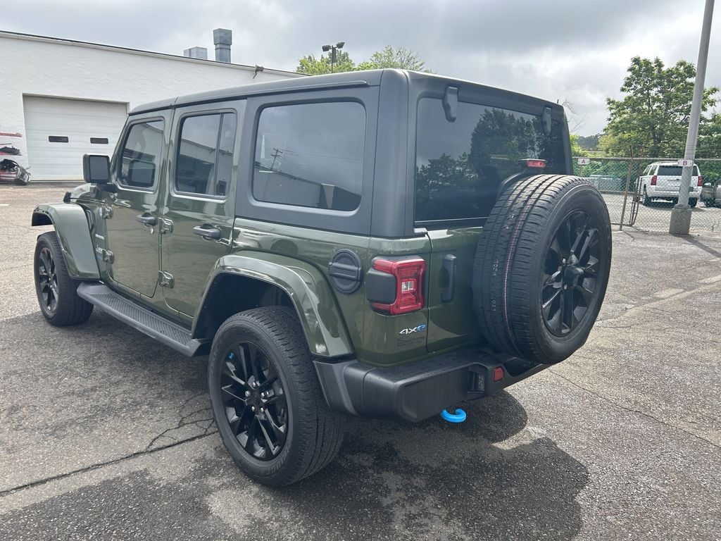 Used 2022 Jeep Wrangler Unlimited 4xe 2.0L 4WD Sahara Hard Top w/ Cold Weather Pkg SUV