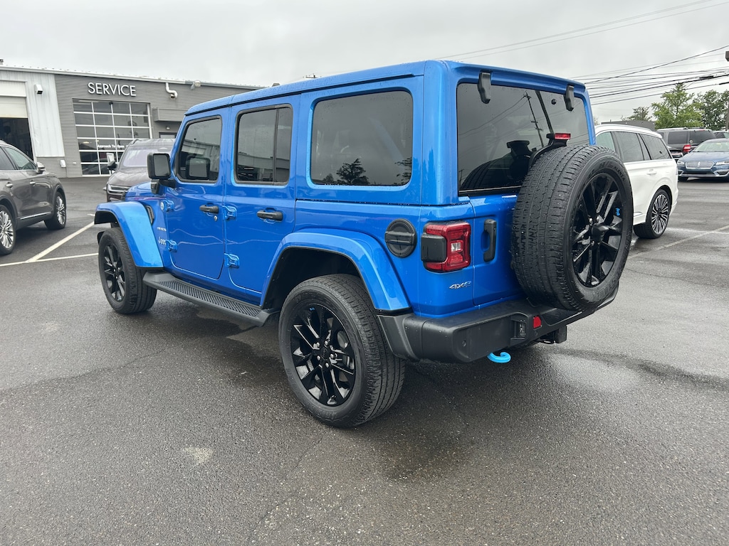 Used 2022 Jeep Wrangler Unlimited 4xe 2.0L 4WD Sahara w/ Cold Weather & Safety Pkg SUV