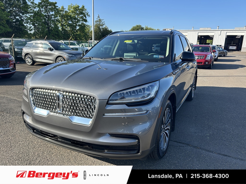 Certified 2022 Lincoln Aviator 3.0L Standard AWD w/ Premium & Elements Pkg SUV