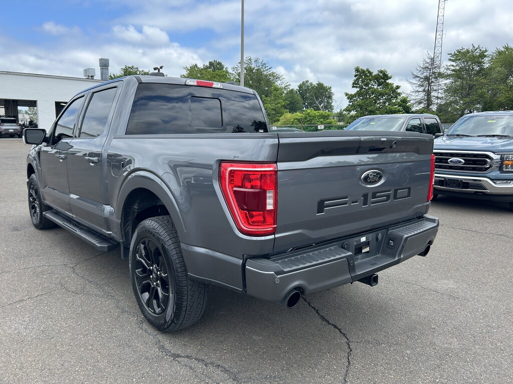 Used 2023 Ford F-150 5.0L 4WD XLT SuperCrew w/ XLT Sport & Black Appearance Pkg Truck SuperCrew Cab