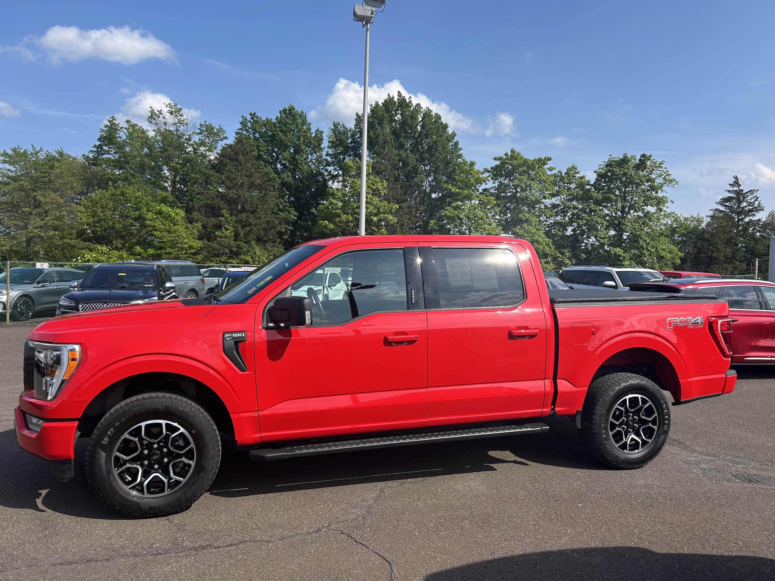 Used 2022 Ford F-150 XLT with VIN 1FTFW1E56NKE07349 for sale in Lansdale, PA