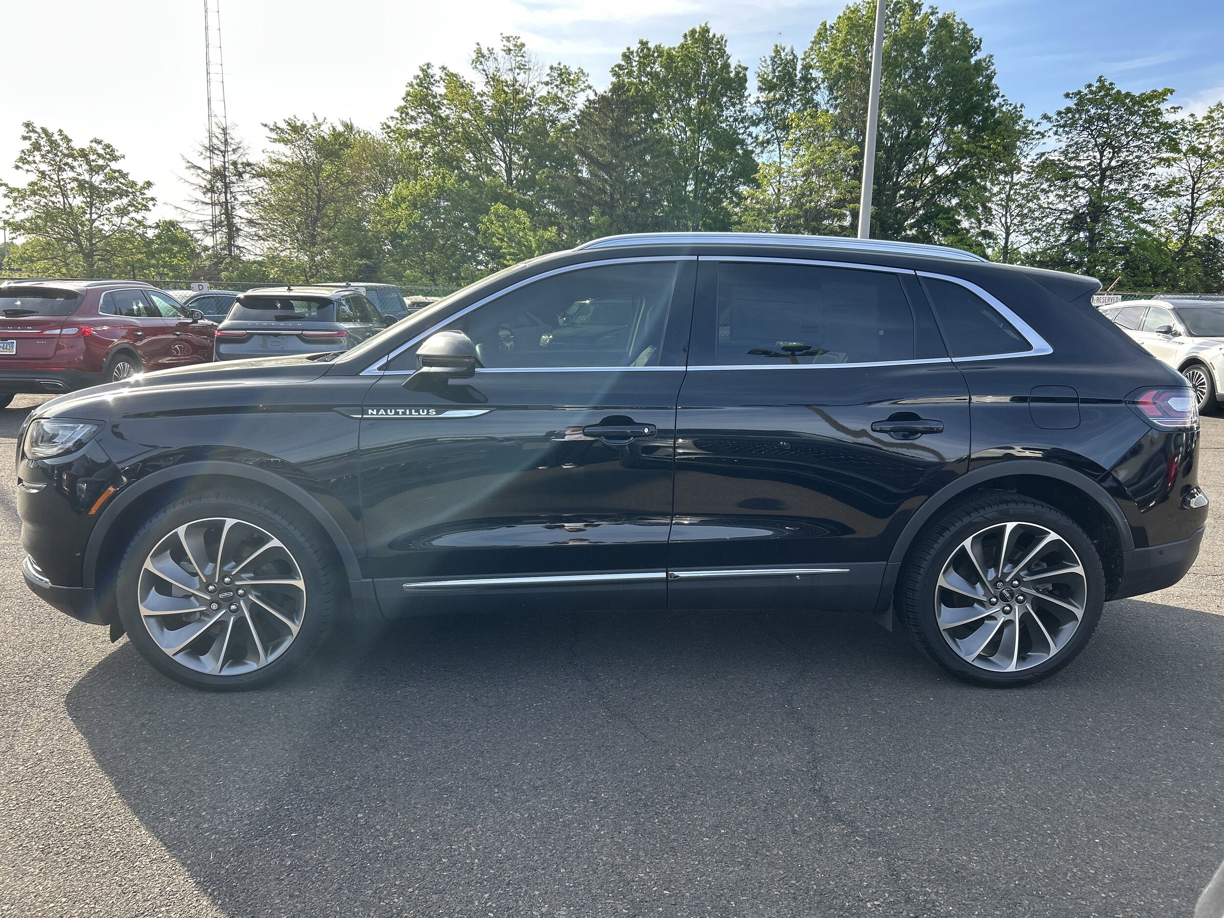 Certified 2021 Lincoln Nautilus Reserve with VIN 2LMPJ8K92MBL01072 for sale in Lansdale, PA