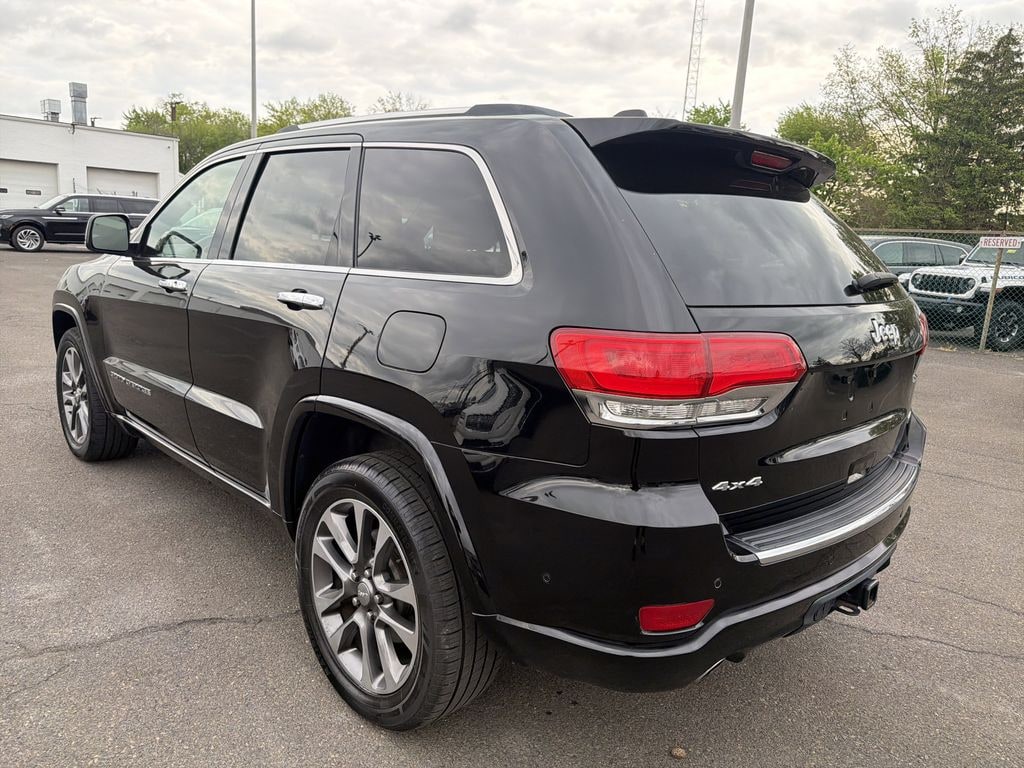 Used 2017 Jeep Grand Cherokee Overland SUV