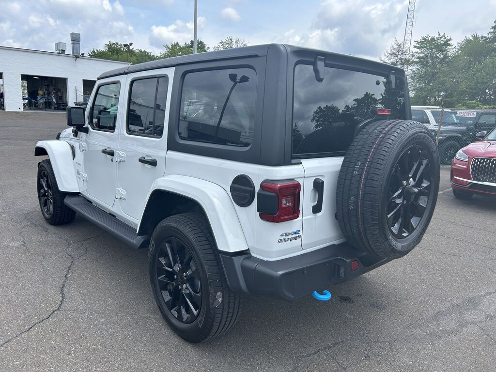 Used 2022 Jeep Wrangler Unlimited 4xe 2.0L 4WD Sahara Hard Top w/ Cold Weather Pkg SUV
