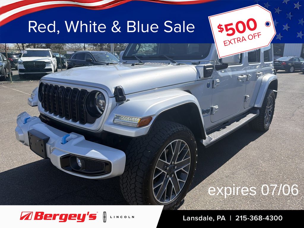 2024 Jeep Wrangler Unlimited 4xe 2.0L 4WD High Altitude Sky Top w