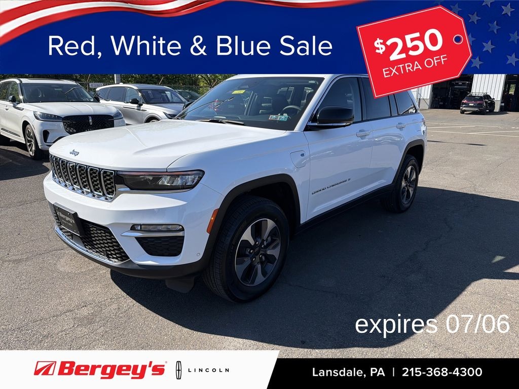 Used 2022 Jeep Grand Cherokee 4xe 2.0L 4WD w/ Luxury Tech Group II SUV
