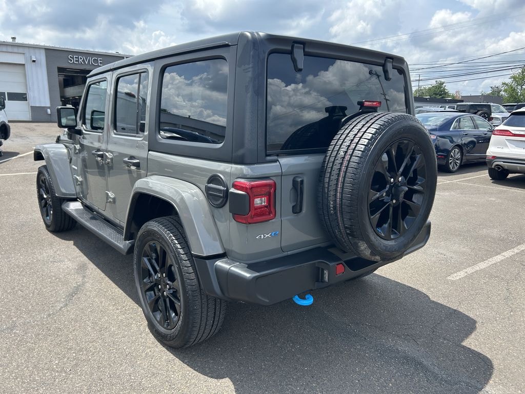 Used 2022 Jeep Wrangler Unlimited 4xe 2.0L 4WD Sahara Hard Top w/ Cold Weather Pkg SUV