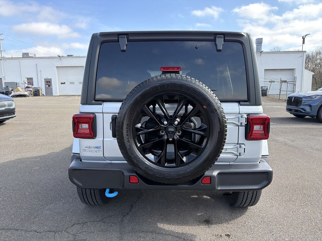 Used 2023 Jeep Wrangler Unlimited 4xe 2.0L 4WD Sahara Hard Top w/ Cold Weather Pkg SUV