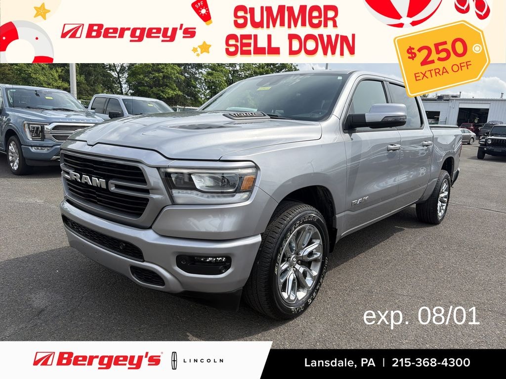 Used 2024 Ram 1500 5.7L 4WD Laramie w/ Sport Appearance & Bed Utility Pkg Truck