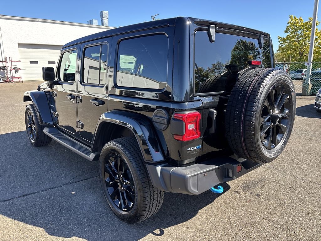 Used 2022 Jeep Wrangler Unlimited 4xe 2.0L 4WD Sahara Sky Top w/ Cold Weather Pkg SUV