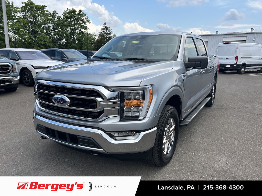 Used 2023 Ford F-150 3.5T 4WD XLT w/ Chrome Appearance & Bed Utility Pkg Truck SuperCrew Cab